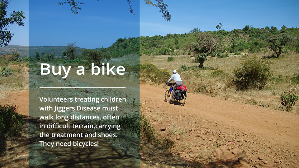 Buy-a-bike-Jiggers-Disease Buy a bike for Jiggers Disease