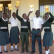 Solar lamps gifted to Suubi Secondary college students